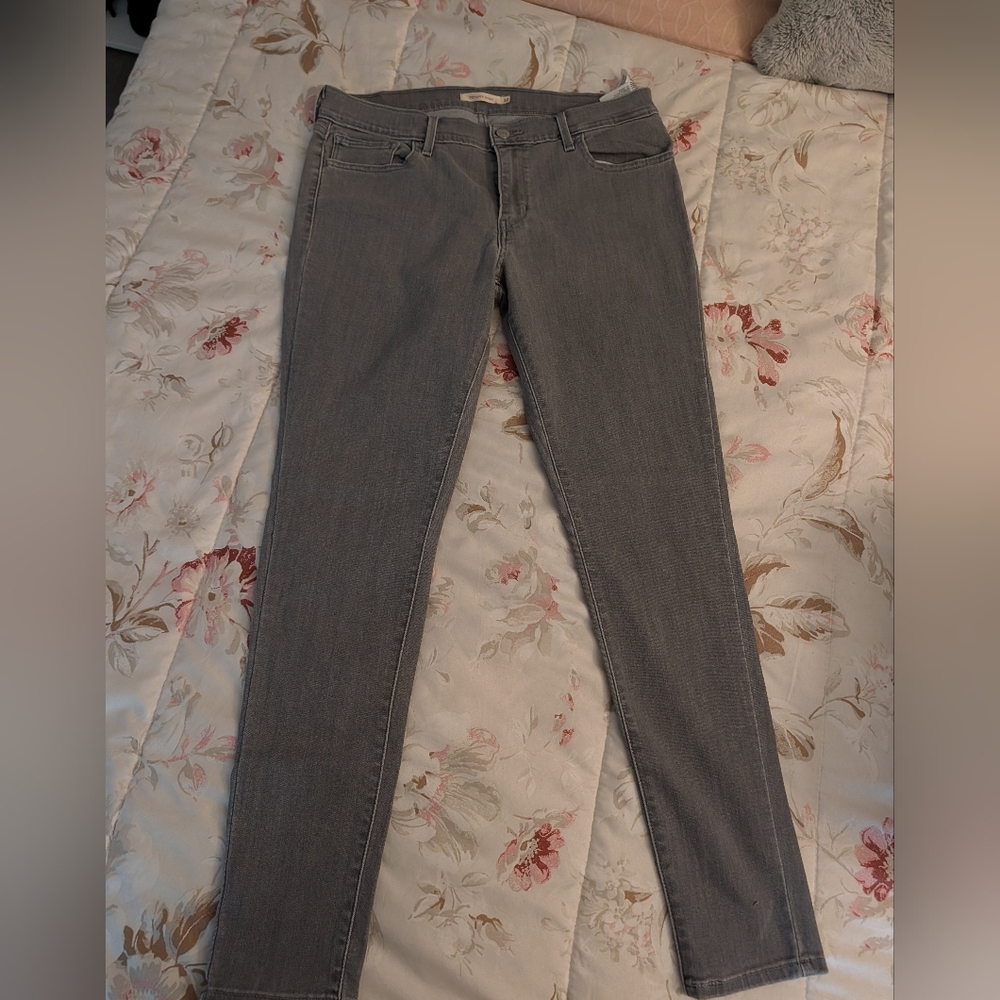 Women's Gray Jeans